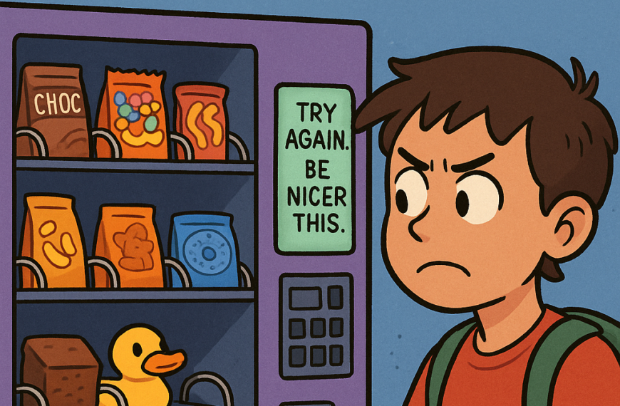 The Snack Machine Hates Me